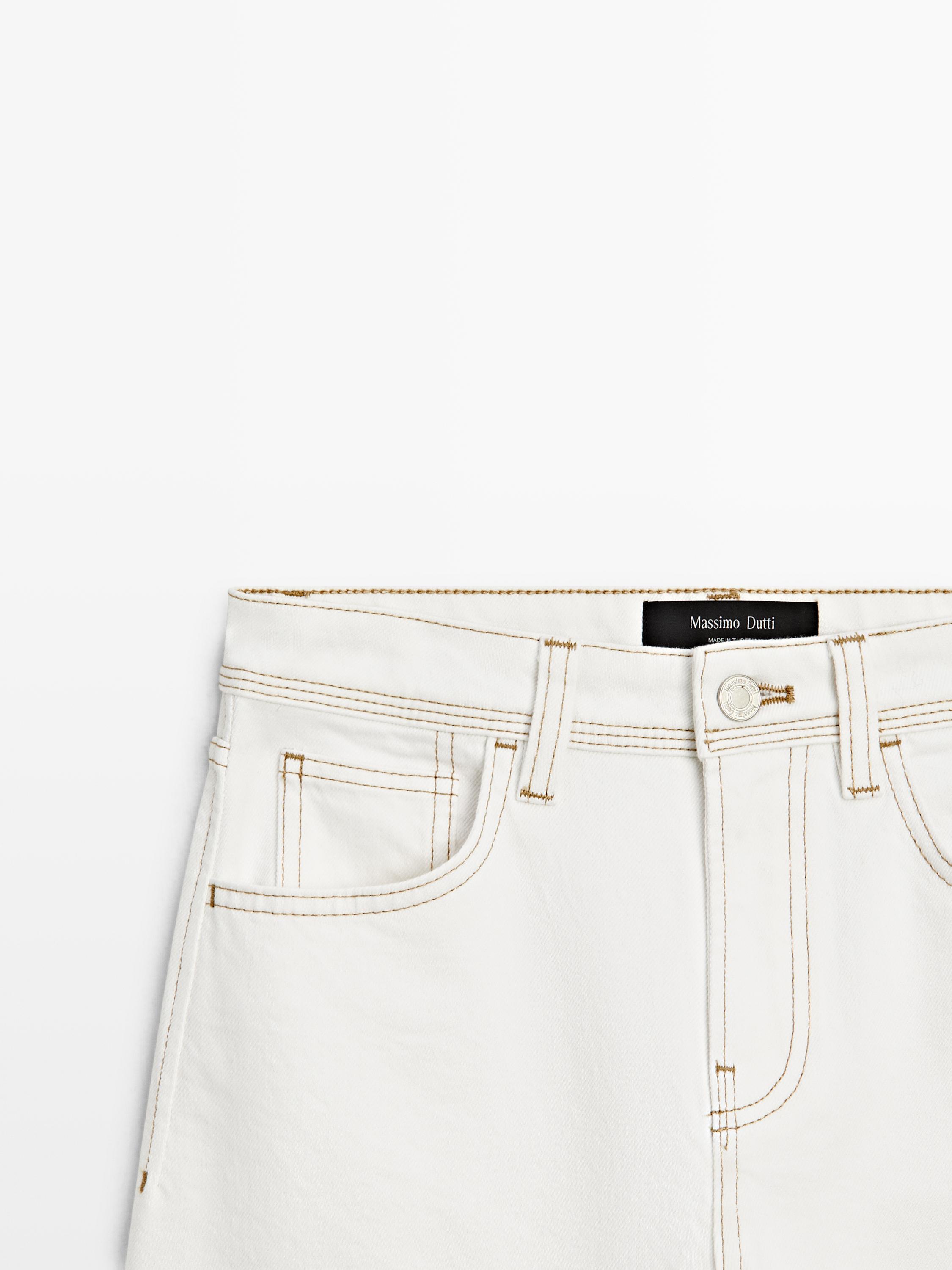 Jean straight ourlet